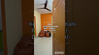 Furnished 1BHK in Kodichikanahalli  Ready to Move  Affordable Rent ₹15000 [upl. by Phylys]