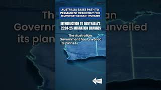 Australia eases path to permanent residency for temporary migrant workers [upl. by Lyn55]