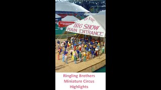 Miniature Circus At Ringling Brothers Museum [upl. by Namaj]