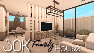 BLOXBURG 30K STARTER FAMILY HOUSE  NOGAMEPASS [upl. by Blayze]