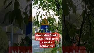 Wodzisław Śląski uwaga Pogotowie straż helikopter  cz 2 [upl. by Leta]