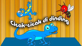 Cicak cicak di dinding  Lagu anak populer [upl. by Shelden261]