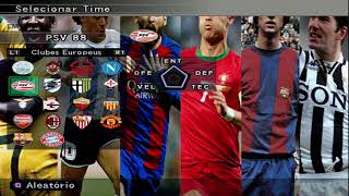 Winning Eleven 10 PS2  Bomba Patch Classicos Revolution [upl. by Bainbridge965]