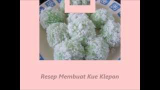 Resep Membuat Kue Klepon [upl. by Sergius]