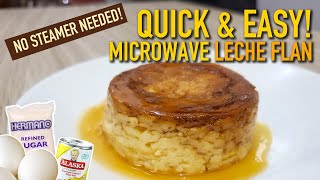 Microwave Leche Flan  Quick amp Easy Recipe  Sarap Food Channel [upl. by Bornie]