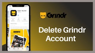 How to Delete Grindr Account  Grindr Dating App [upl. by Fiorenze]