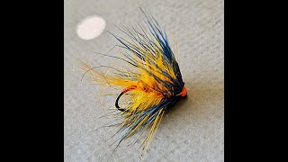 Tying a Golden Olive Bumble Variant with gamefishingireland [upl. by Joelynn]