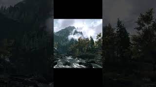 Journey Through Skyrim Serene Music and Soothing Ambience [upl. by Anilorac]