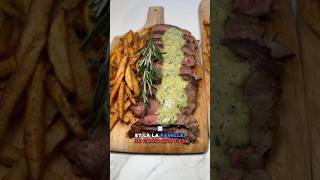 Pt2 La recette le relais de l’entrecôte 🍟🥩 recette food entrecote shortfood [upl. by Sabsay]