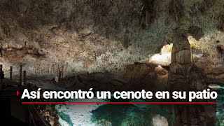 UN CENOTE EN CASA  Esta maravilla de la península de Yucatán la tiene disponible en su casa [upl. by Sheilah]