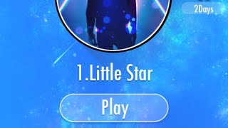 Little Star  English Folk Music Piano Tiles 2 [upl. by Nasho652]