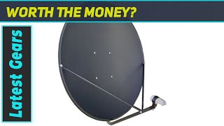 GEOSATpro 90cm FTA Satellite Dish Review [upl. by Tuchman]