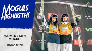 Highlights Moguls Ruka 2023  FIS Freestyle Skiing World Cup 2324 [upl. by Ahkihs]