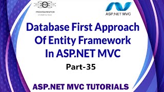 35  Database First Approach In ASPNET MVC  CRUD App Using DB First EF In ASPNET MVC HindiUrdu [upl. by Cornish]