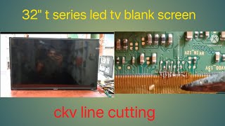 panel no lsc320an10 32quotled repair T series no display only sound ok backlight ok step by step full [upl. by Marion]