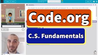 Codeorg Express Lesson 23 Text Prompts  Tutorial with Answers  Course E Lesson 7 [upl. by Silbahc134]