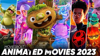 TOP 9 Best Animated Movies of 2023 in Hindi amp English  Moviesbolt [upl. by Suhpoelc225]