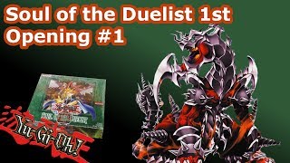 AMAZING YuGiOh 1st Edition Soul of the Duelist Box Opening 1 [upl. by Ebenezer]