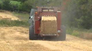 Hesston 4900 Big Square Balers in CoTipperary [upl. by Ditmore]