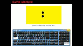 Klavyede iki nokta üst üste  işareti nasıl yapılır How to make a colon  sign on the keyboard [upl. by Jennings]
