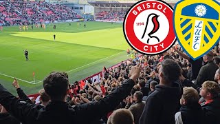 SOLD OUT ASHTON GATE for BRISTOL CITY vs LEEDS UNITED [upl. by Ybrik65]