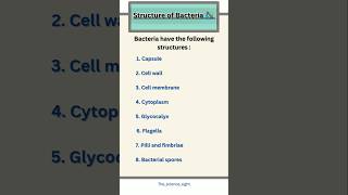 structureofbacteria capsule cellwall cellmembrane cytoplasm flagella fimbriae [upl. by Dietz]