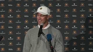 Adam Scott Wednesday Press Conference 2024 Presidents Cup [upl. by Ihana]