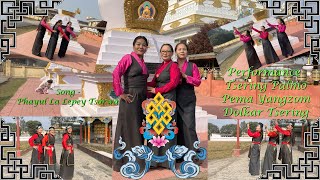 Song Phayul La Lepey Tsorwa By Lotsetan amp Passang Lhamo gorshey tibetansong lhakarsang abugaga [upl. by Melburn]