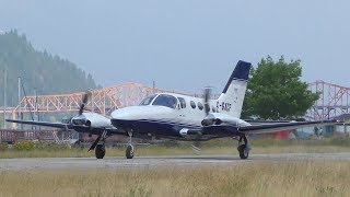 Cessna 421 Golden Eagle Takeoff [upl. by Glick]