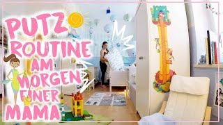 Tägliche PUTZROUTINE einer Mama am MORGEN • Maria Castielle [upl. by Sivet]