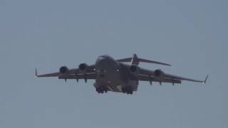 C17 THUNDERBIRD support aircraft [upl. by Atnahc948]