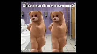 What Girls Do In The Bathroom funny shorts [upl. by Candi]