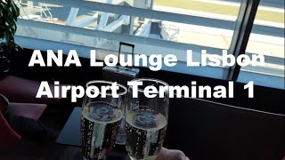 ANA Lounge Lisbon Airport Terminal 1 [upl. by Trista346]