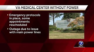 Omahas VA Medical Center experiences temporary power disruption [upl. by Sirama]