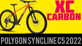 POLYGON SYNCLINE C5 2022  HARDTAIL CARBON [upl. by Dlaregztif165]