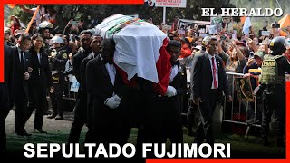 Expresidente peruano Fujimori fue sepultado en un cementerio privado de Lima [upl. by Stovall]