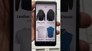 Flutter EShop clothing app with Advanced Page Transition Animation [upl. by Oryaj]