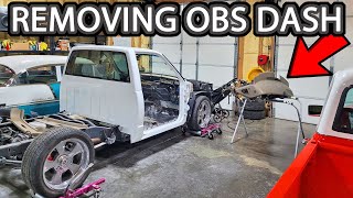 OBS Silverado Interior Upgrades Part 2 How to Remove Dash and Column [upl. by Margaretha]