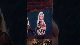 Taylor Swift performing “Ready For It” in the rain erastour Miami [upl. by Oshinski181]