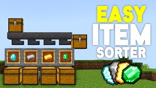 EASY Item Sorter for Minecraft Bedrock 120 XBOX PS4 PS5 Nintendo Switch MCPE PC [upl. by Kristina]