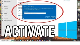 How to Activate Windows 10 using Product Key [upl. by Ecyt]