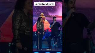 Lucerito Mijares se presentó en el auditorio nacional cantando con Melendi destino o casualidad [upl. by Daisey4]