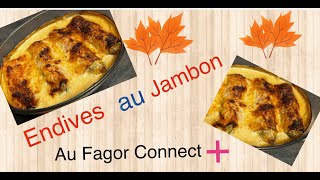 Les endives au jambon Au Fagor Connect Plus [upl. by Affer]