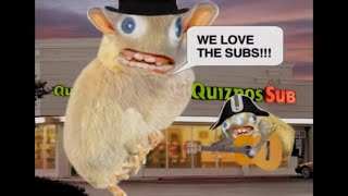 Quiznos Infamous Spongmonkey Ads 2003 FULL SCREEN HD [upl. by Ahseinet705]