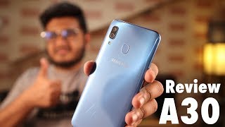 Samsung A30 Review  Acha Keh Saktay Hain Shayad [upl. by Cranston893]