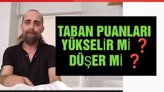 Yks 2024 Üniversite Taban Puanları Yükselir mi Düşer mi ❓ [upl. by Aicargatla]