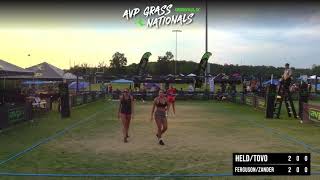 AVP Grass Nationals  AA Womens Finals [upl. by Ahsiryt]