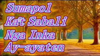 Ilocano Song Sumapol Kat Sabali Nga Inka Ay ayaten [upl. by Isyad]