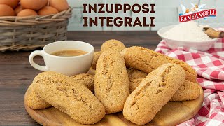 BISCOTTI INZUPPOSI INTEGRALI Ricetta Facile  Fatto in Casa da Benedetta [upl. by Kenway]