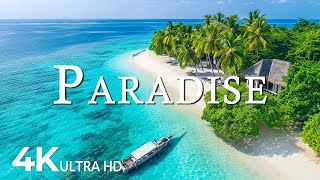 Paradise Island 4K • Scenic Relaxation Film with Peaceful Relaxing Music and Nature Video 4K UltraHD [upl. by Bendix983]